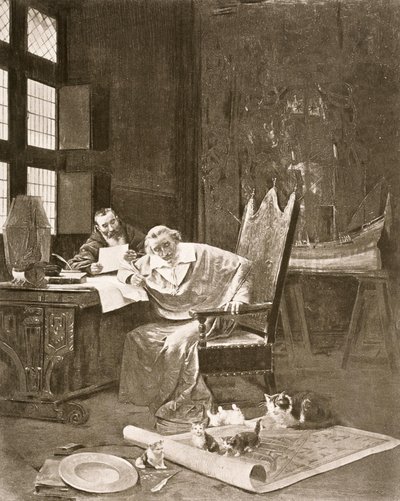 Richelieu und seine Katzen von George Barrie
